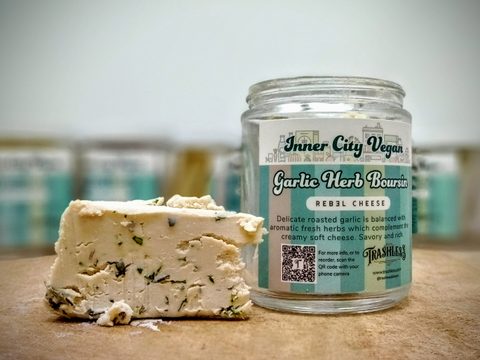 Garlic Herb Boursin - Plant-based Cheese